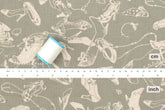 Japanese Fabric Step Step Vintage - C - 50cm
